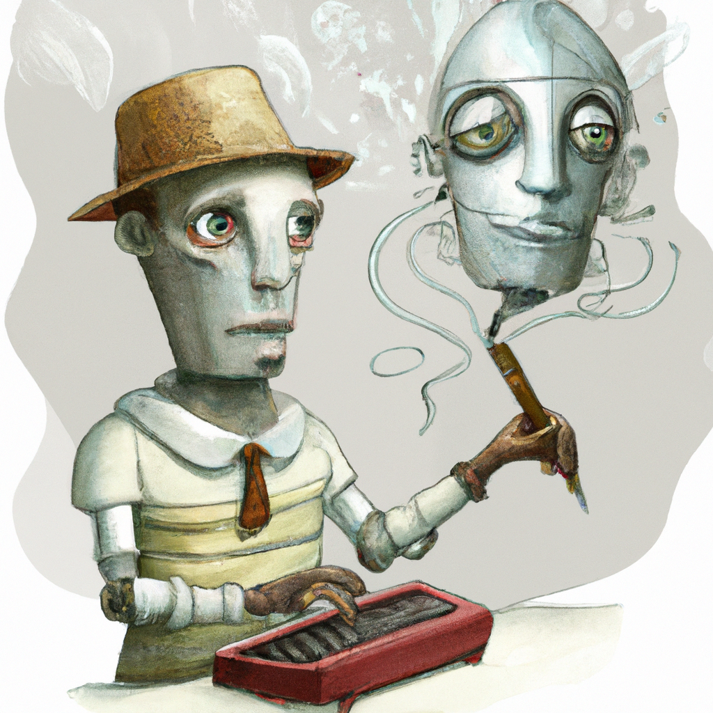 Robot and writer fussion